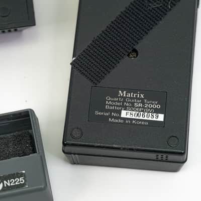 Set of 4 Tuners / Metronomes – Matrix SR-2000 Banana BT-2 Boss TU-8 Seiko DM-20 image 8