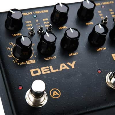 NUX Cerberus Multi-function Guitar Effect Pedal - IR loader, Analog Overdrive, Distortion and Digital Effects image 2