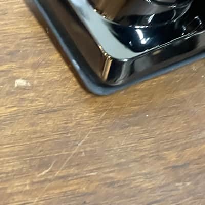 Tama Black Nickel Drum Spurs w Mounts Complete Pair image 4