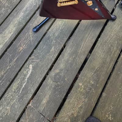 1000 Made! Guitar of the Month Gibson Reverse Explorer 2008 - Antique Walnut image 15
