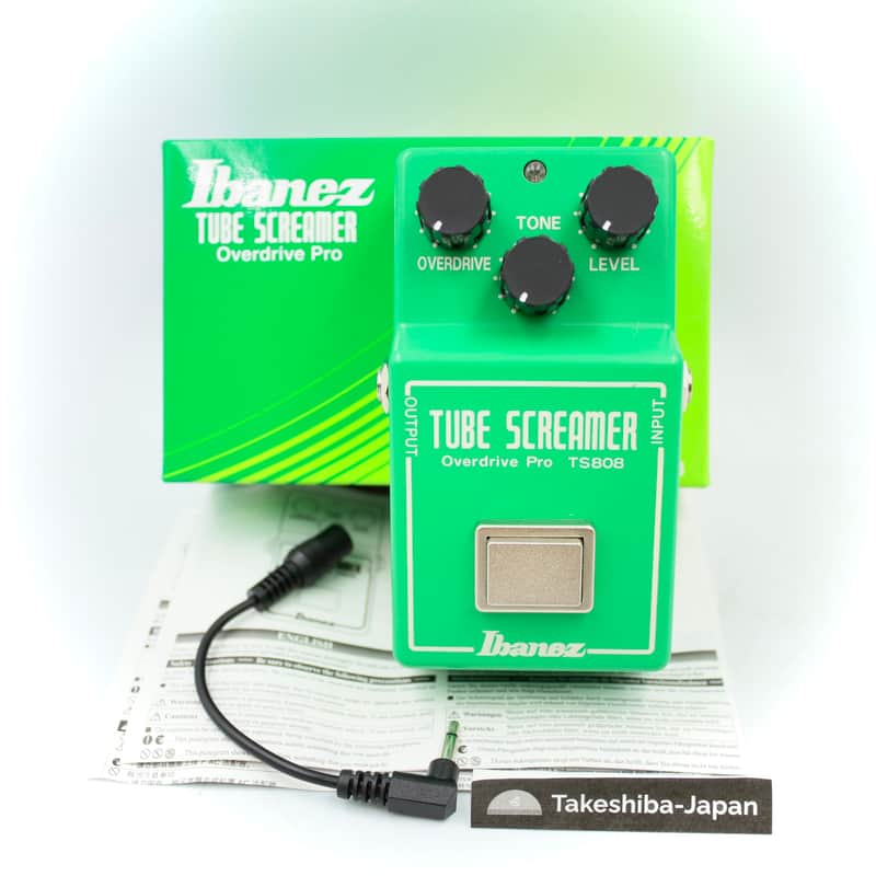 Ibanez TS808 Tube Screamer Overdrive Pro With Original Box Made in Japan Guitar Effect Pedal 2506945 image 1