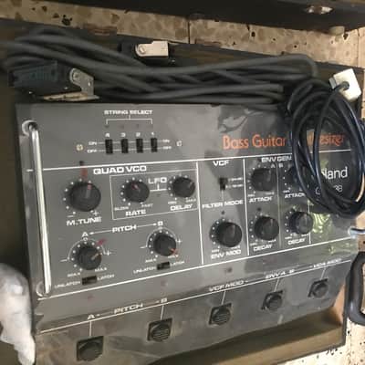 1981 Roland Synthesizer Bass G33 - G33B - 220v One Owner All Original Rare image 3
