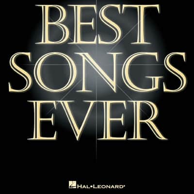 Hal Leonard #HL00359223 - The Best Songs Ever, Easy Piano Softcover Book, 266pp image 1