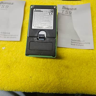 Ibanez ts 9 tube screamer pedal in the box with paperwork Japan reissue image 5