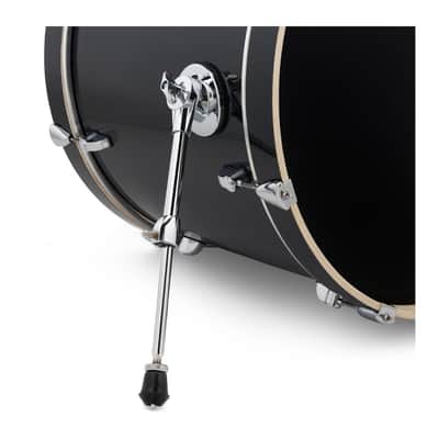 PDP Mainstage 5pc w/HW, Paiste Cym, Throne, Black Sparkle image 5