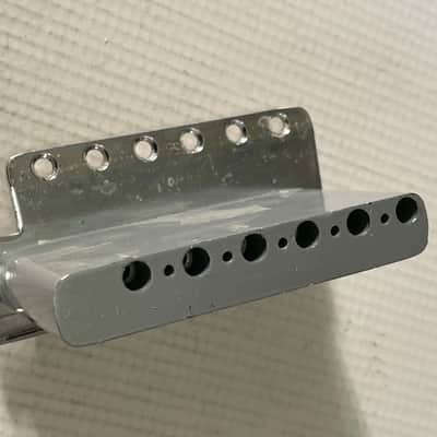 1990's Fender USA Eric Clapton Signature Stratocaster 6 Post Chrome Tremolo Bridge & Arm image 11