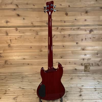 Warwick 2012 Jack Bruce Artist Series 4-String Electric Bass USED - Burgundy Red Stain image 5