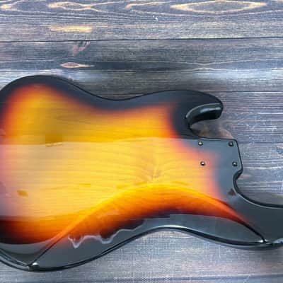 2010-12 Fender Japan JB-62US Jazz Bass Body Alder Sunburst Made in Japan image 12