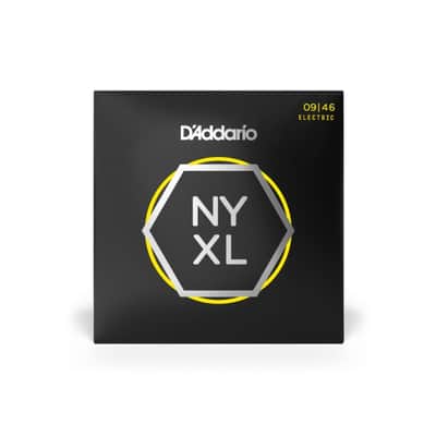 D'Addario NYXL0946 Electric Guitar Strings, Light Top Regular Bottom 09-46 image 1
