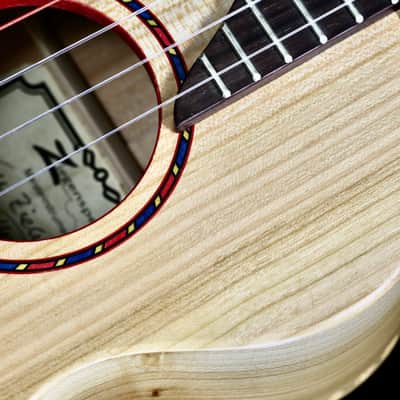 Custom Ziegenspeck 'Double Back' Tenor Ukulele / Ukulelefriend.com image 7