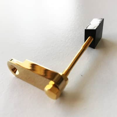 OEM Factory Spec Tall Gold Pickguard Support Bracket for Large Gibson arch top guitars L image 2