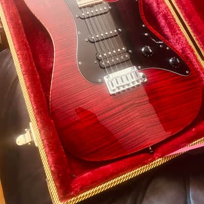 Suhr Pro Series-S4 2010 - Trans Red Flame image 14