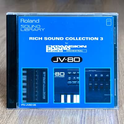 Roland PN-JV80-06 // Rich Sound Collection 3 // For Orchestral Expansion // JV-80 / JV-880 / JV-1080 / JV-2080 / XV-5080