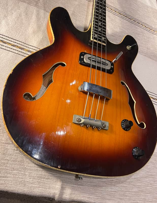 Hoyer Hollowbody 1965 - Tobacco Sunburst image 1