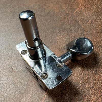 1960s Grover Slimline V100 H100 G100 Single Vintage Chrome Tuner Tuning Machine For Martin Rickenbacker & More! Treble Side image 2