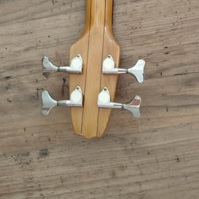 Kay Flying V bass 1980s - natural image 5