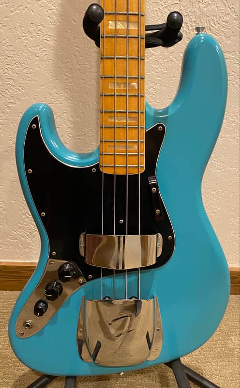 Fender Jazz Bass 3-Bolt Left-Handed with Maple Fretboard 1976 - RARE & Super Clean! image 1