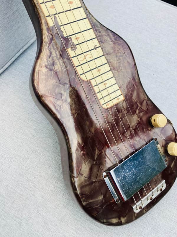 Magnatone Lap Steel Late 1940’s - Purple Pearloid image 1