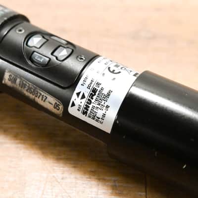 Shure UR2/SM58 Handheld Transmitter with SM58 Capsule - H4 Band CG013F4 image 10