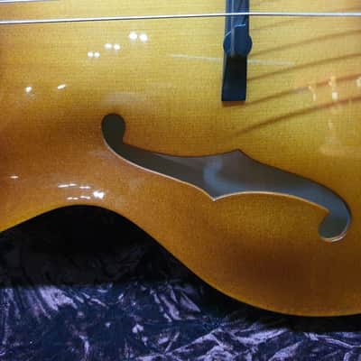 2006 American Archtop Dale Unger American Collector Spruce Maple Hollow Guitar image 6