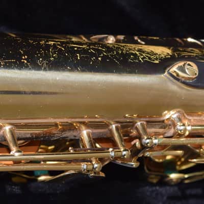 Selmer Series II Baritone Sax-just serviced 1987 Original lacquer image 12
