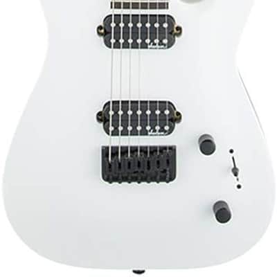 Jackson JS Series Dinky JS32-7 - Snow White with Amaranth Fingerboard image 1
