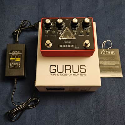 Gurus Double Decker Mkii  Tube PRE-AMP Pedal image 4