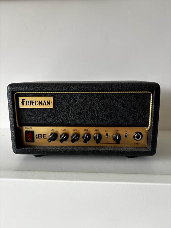 Friedman BE-Mini 30-Watt Solid State Guitar Amp Head 2021 - Present - Black image 1
