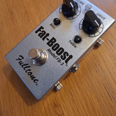 Fulltone Fat Boost FB-3 2010s - Silver image 2