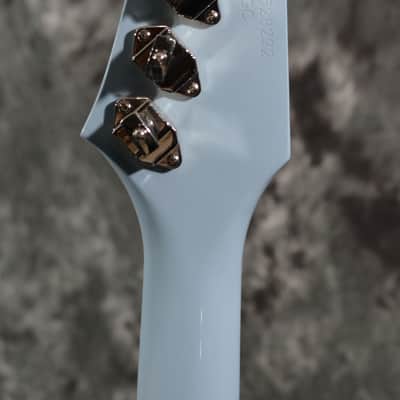 Epiphone Inspired by Gibson Custom 1963 Firebird V Frost Blue w/ FREE Same Day Shipping image 3