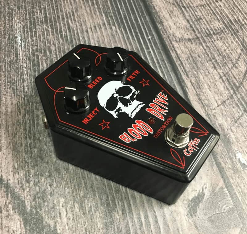 Coffin Blood Drive Distortion Guitar Pedal image 1