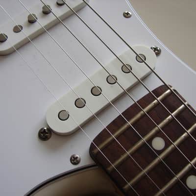 FGN  Fujigen J Standard Strat JST-5R MIJ  2013 , Lollar Vintage Blonde Neck Pickup image 6