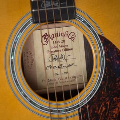 Martin OM-28JM John Mayer  Ltd. Ed. 2004 image 3