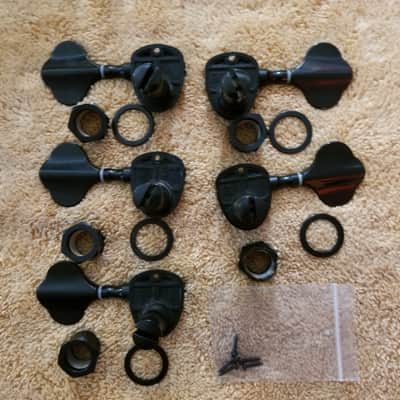 Bass tuners 5-string 3+2 - Black image 2