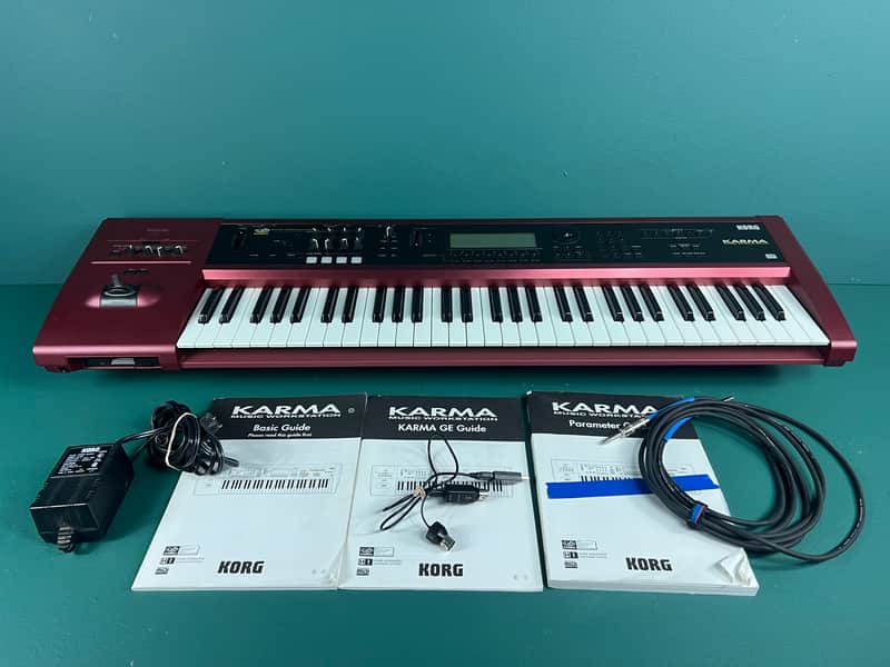 Korg Karma music workstation 2000s - Red | Reverb