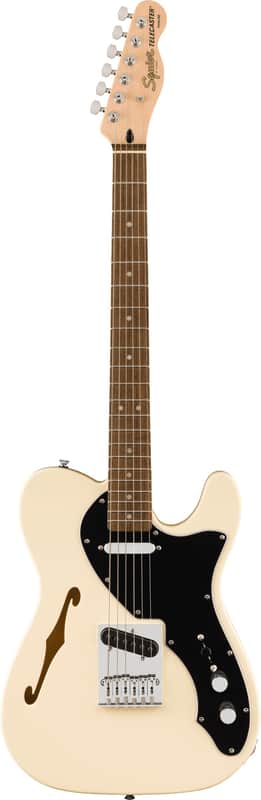Squier Affinity Series Telecaster Thinline - Olympic White Mem26 imagen 1