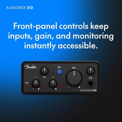Fender AudioBox GO 2x2 USB-C Audio Interface image 4