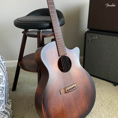 Martin GPC-15ME Streetmaster 2018 - 2020 - Distressed Sunburst image 4