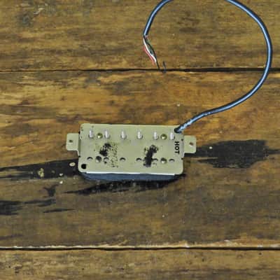 Luxxtone Luxxbucker Hot Bridge Pickup Floyd Spaced - Zebra image 2