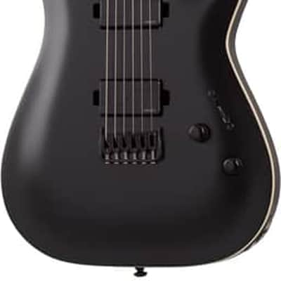 Schecter C-1 SLS Evil Twin Satin Black image 1