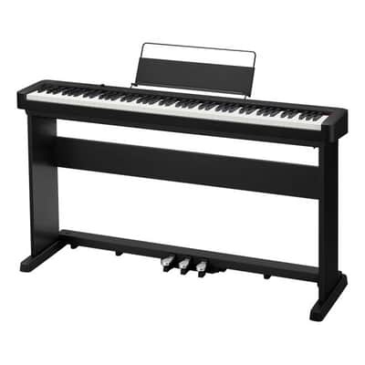 CASIO CDP-S160BKSET Compact Digitalpiano inkl. Stativ schwarz