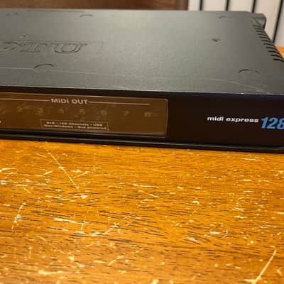 MOTU MIDI Express 128 USB MIDI Interface 2006 - Present - Black image 2