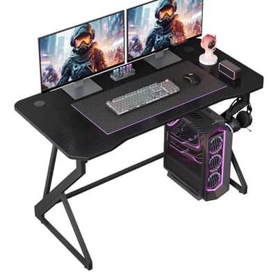 Music Production Desk - Studio Table Workstation with K-Shaped Legs for Producers image 2