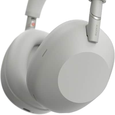 Sony WH-1000XM6 Premium Wireless Noise-Canceling Over-the-Ear Headphones - Silver image 1