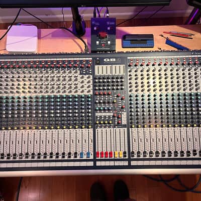 Soundcraft GB4 40 channel analog mixer image 1
