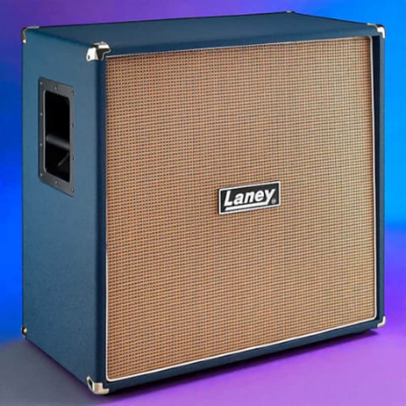 Laney Lionheart LF412 120-Watt 4x12" Guitar Speaker Cabinet - Blue image 1