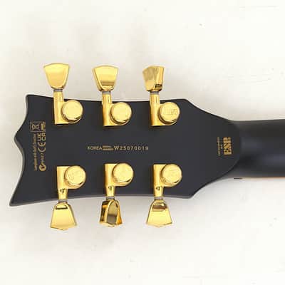 ESP LTD EC-1000 VB Vintage Black Guitar B-Stock 0019 image 7