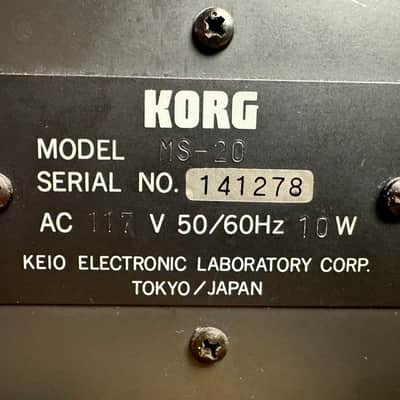 Korg MS-20 1970s - Black image 9