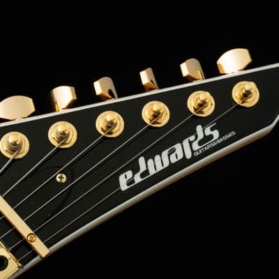 ESP EDWARDS E-ALEXI ARROW HEAD w/ESP GB-30V -Black with Yellow Stripe- #ED8601263 2026 [Made in Japan][Children of Bodom Alexi Laiho] image 5