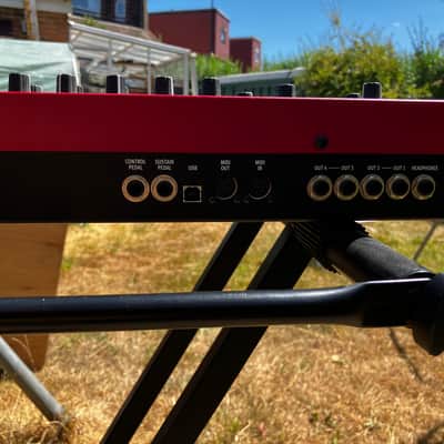 Nord Lead 4 49-Key 20-Voice Polyphonic Synthesizer 2013 - 2020 - Red image 6
